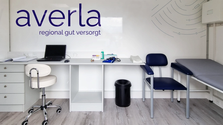 averla Medical Trailer ist ausgelegt für allgemeine hausärztliche Gesundheitsuntersuchungen und ausstattbar nach Bedarf.
